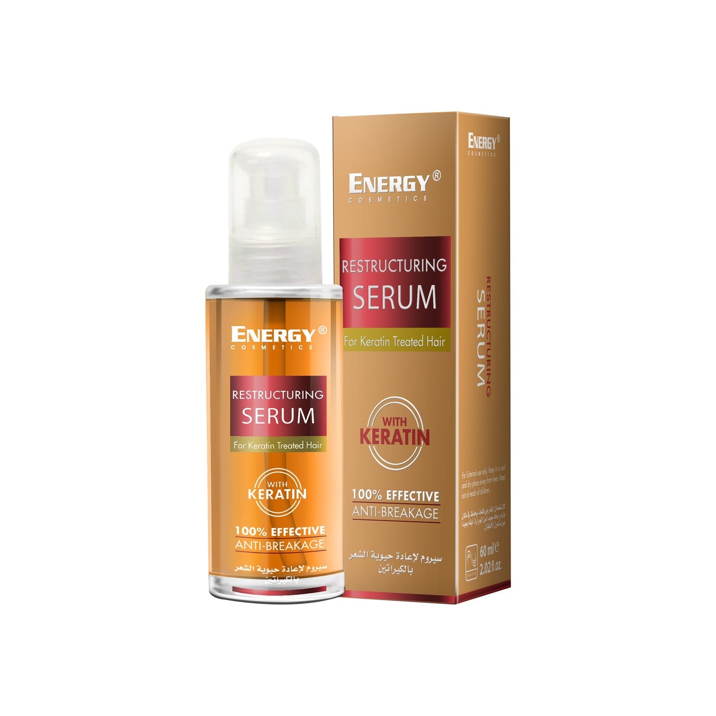 Energy Keratin Serum For Treated Hair