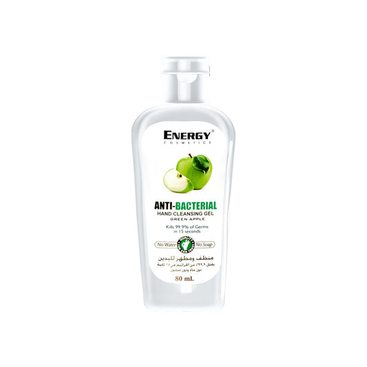 Energy Anti-bacterial hand gel Green Apple